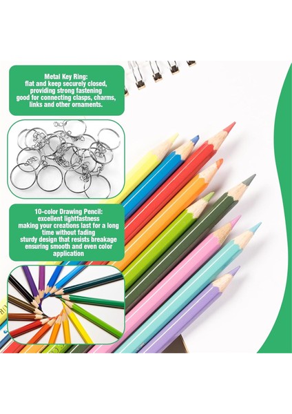 Shrink Plastik Levha Kiti W Boş Levhalar Shrink Sanat Kağıdı, (Yurt Dışından)