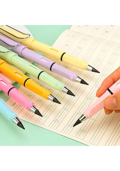Mürekkepsiz Kalem Ebedi, Sınırsız Yazma Teknolojisi, 12 Adet Kalem Ucu (Yurt Dışından)