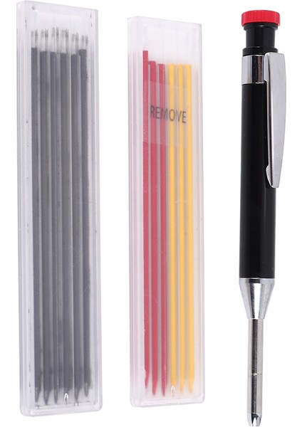 Mekanik Marangoz Kalemleri Inşaat Kalemleri Ağır Hizmet Siyah (Yurt Dışından)