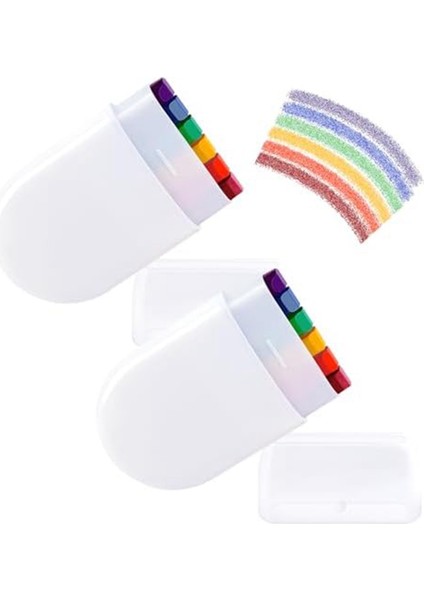 2 Adet Gökkuşağı Yüz Vücut Boyası-Gay Pride Günü Bayrağı Yüz Boyası (Yurt Dışından)