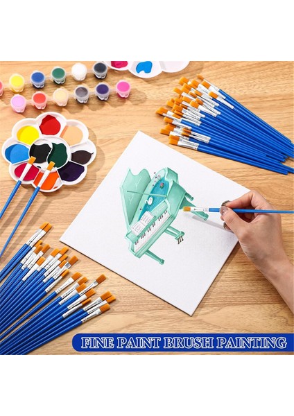 Sınıf El Sanatları Akrilik Yağlıboya Için Düz Boya Fırçaları Toplu (Yurt Dışından) fırsatları