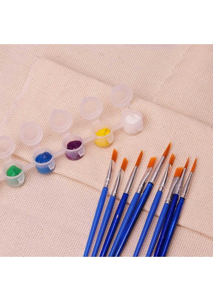 20 Şerit 120 Kap Boya Şeritleri ve 20 Parça Boya Fırçaları, 3 Ml/0.17 Oz (Yurt Dışından)