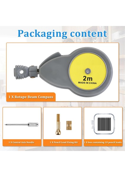 Çizgiler ve Yaylar Için Dönen Bant Ölçümü 6.56FT Ölçüm Kiriş Komp. (Yurt Dışından) indirimleri