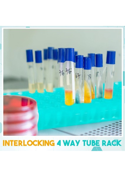 10 Adet Mikrosantrifüj Tüp Rafı Polipropilen Test Tüpü Tutucu Çift (Yurt Dışından) fırsatları