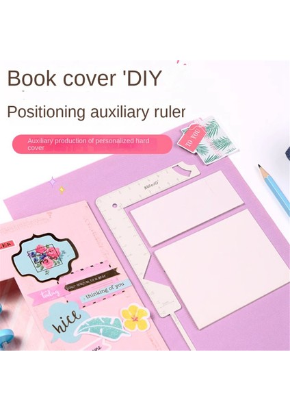 Kw-Trıo Kitap Kapağı Rehberi, 5'i 1 Arada Kitap Ciltleme Seti, Günlük, Albüm Için (Yurt Dışından)