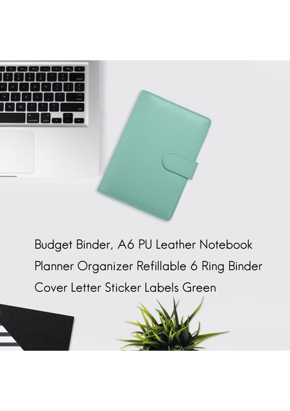 Bütçe Dosyası, A6 Pu Deri Defter Planlayıcı Düzenleyici Yeşil (Yurt Dışından)