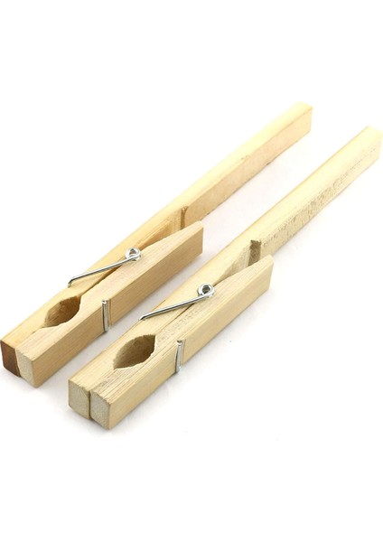 20 Adet 7 Inç Bambu Test Tüpü Klipsleri Kimyasal Deney Kelepçe Aracı 2cm (Yurt Dışından)