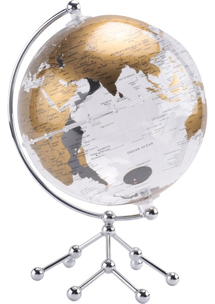 8 Inç Dünya Küresi, Metal Standlı Aydınlatmalı Dünya Küresi (Yurt Dışından)