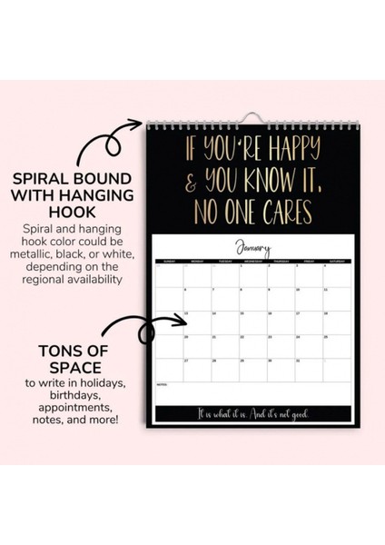 Hayatınızı 2025 Takvimi Olmaktan Çıkaracak Günlük Bir Mizah Dozu (Yurt Dışından) modelleri