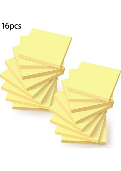 Toplam 1.600 Yapışkan Notlu 16 Kitap, Kendinden Yapışkanlı Yapışkan Notlar (Yurt Dışından)