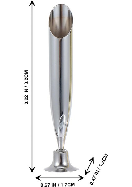 Tüy Kalemlik Metal Takma Kalemlik Tek Kalemlik Sergileme Standı (Yurt Dışından)