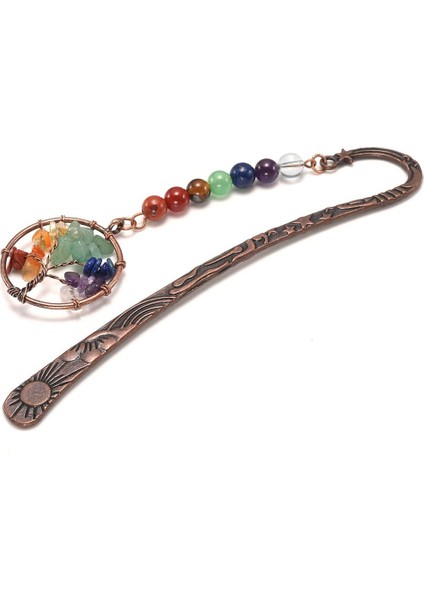 Çakra Kristal Ayracı Kadın Öğrenci Öğretmen Için Vintage Ayraçlar (Yurt Dışından)