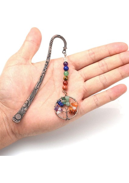 Çakra Kristal Ayracı Kadın Öğrenci Öğretmen Için Vintage Ayraçlar (Yurt Dışından)
