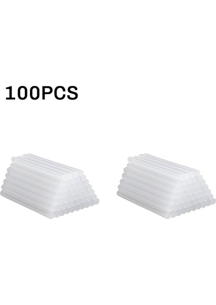 100 Adet Sıcak Tutkal Çubukları 7MMX100MM Sıcak Tutkal Çubukları (Yurt Dışından)