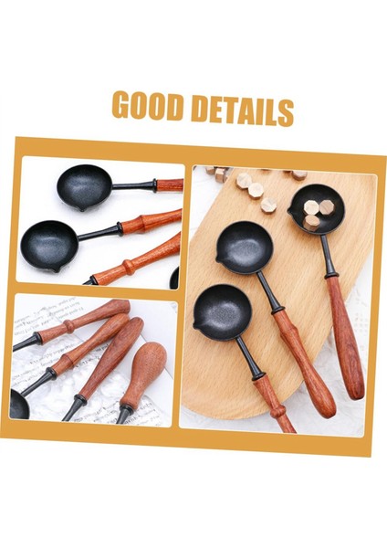 D Lacquer Seal Yapışmaz Kaşık Sızdırmazlık Mumu Kaşık Damga Mührü (Yurt Dışından)