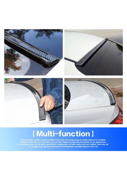 Araba Bagaj Spoyleri Tavan Dudak Kiti, Arka Bagaj Dudak Veya Tavan Spoyleri Etiket Çubuğu, Araba Arka Spoyler Arka Spoyler Kiti, Karbon (Yurt Dışından) fırsatları