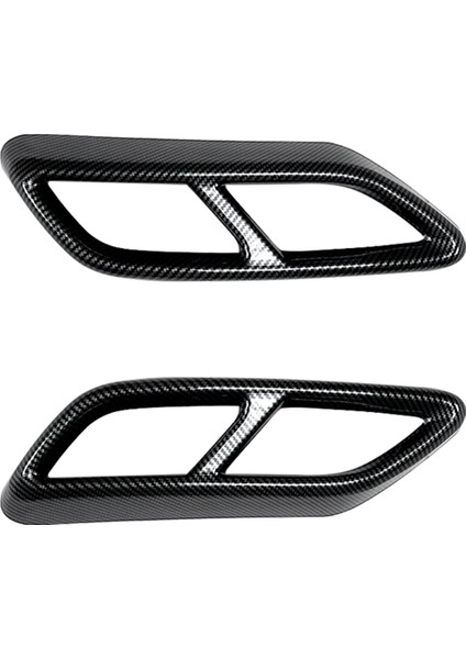 Araba Kuyruk Boğaz Trim Çerçeve Egzoz Borusu Dış Aksesuarları Audi A3 8y S Line Sportback Sedan 2021+ A (Yurt Dışından)