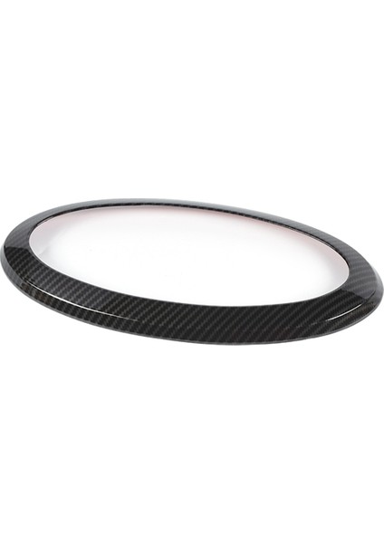 Ön Izgara Merkezi Logo Amblem Rozet Halka Kapak Ford F150 2021 2022 Aksesuarları, Kamera Olmadan Abs Karbon Fiber (Yurt Dışından)