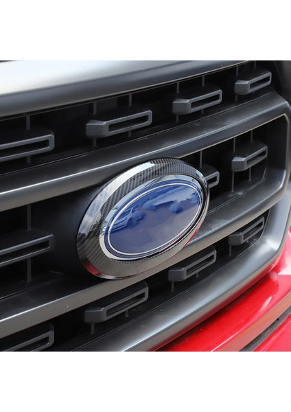 Ön Izgara Merkezi Logo Amblem Rozet Halka Kapak Ford F150 2021 2022 Aksesuarları, Kamera Olmadan Abs Karbon Fiber (Yurt Dışından) modelleri