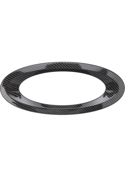 Arka Araba Logosu Amblemi Rozet Yüzük Kapağı Dekoratif Trim Abs Karbon Fiber Ford F150 F-150 2021 2022 Araba Aksesuarları (Yurt Dışından)