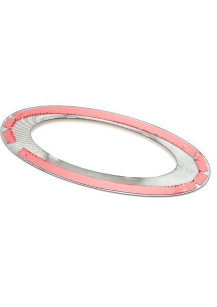 Arka Araba Logosu Amblemi Rozet Yüzük Kapağı Dekoratif Trim Abs Karbon Fiber Ford F150 F-150 2021 2022 Araba Aksesuarları (Yurt Dışından)