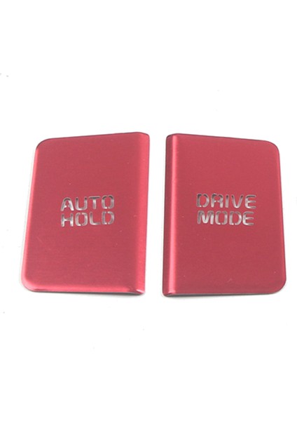 Kia Carnival Ka4 2021 2022 Alüminyum Alaşımlı Araba Motoru Başlat Durdur Itme Kapağı El Freni Düğmesi Kapağı Trim Kırmızı (Yurt Dışından) fırsatları