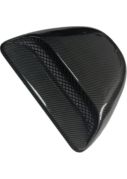 Araba Hava Akışı Emme Hood Scoop Havalandırma Kaput Dekoratif Kapakları Yarış Tarzı Kaput Havalandırma Ön Motor Kapağı Evrensel B (Yurt Dışından)