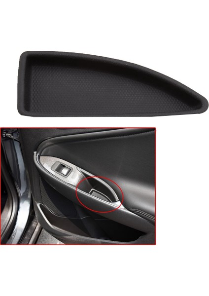 23451124 23451126 Chevrolet Malibu 2016 2017 2018 Için 2 Adet Araba Arka Kapı Anahtarı Çerçeve Kapak Cıvata Kapağı Kapı Yuvası Contası (Yurt Dışından)