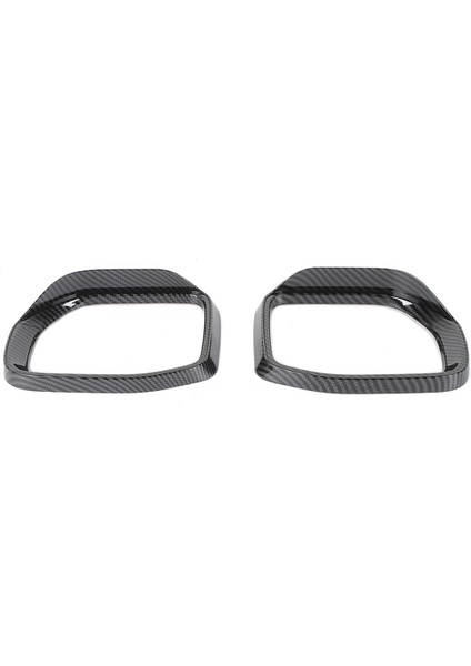 Araba Geri Vites Aynası Yağmur Kaş Çerçeve Dekorasyon Kapak Ford Maverick 2022+ Aksesuarları Için, Abs Karbon Fiber (Yurt Dışından)