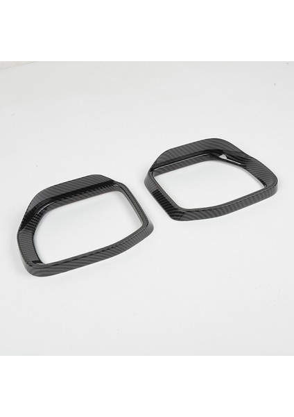 Araba Geri Vites Aynası Yağmur Kaş Çerçeve Dekorasyon Kapak Ford Maverick 2022+ Aksesuarları Için, Abs Karbon Fiber (Yurt Dışından) modelleri