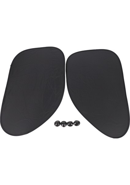 Adet Oto Araba Yan Cam Güneşlik Siyah Gümüş Renk (Yurt Dışından) fiyatları