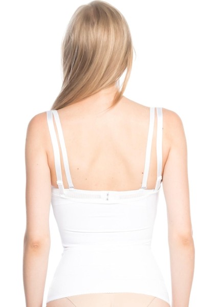 Beyaz Mı Emay 2875 Göğüs Altı Bel ve Basen Toparlayıcı Korse modelleri