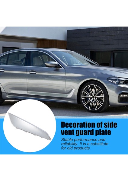 Araba Sağ Taraf Havalandırma Çamurluk Hava Çıkışı Krom Şerit Trim 51137349594 Bmw 5 Serisi G30 G31 2018-2023 (Yurt Dışından) fırsatları