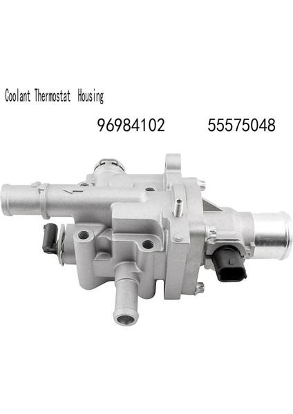 55575048 Chevy Cruze Sonic Trax 1.4l 1.8l L4 2011-2017 Için Motor Soğutma Suyu Termostat Muhafazası 96984102 (Yurt Dışından)