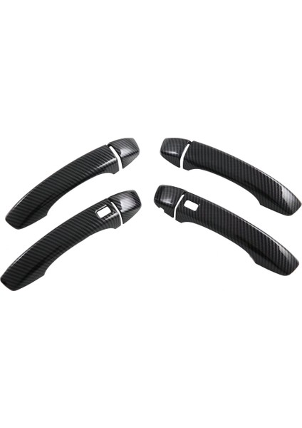 Araba Dış Kapı Kolu Kapağı Döşemesi Mg Zs Hs 2024 Aksesuarları Karbon Fiber Rhd (Yurt Dışından)