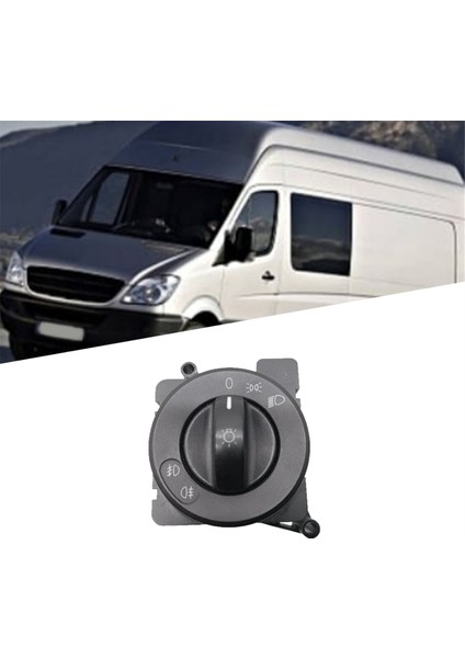 Araba Far Anahtarı Sis Lambası Kontrol Anahtarı A9065450304 Mercedes-Benz Sprinter 2007-2009 Için (Yurt Dışından)