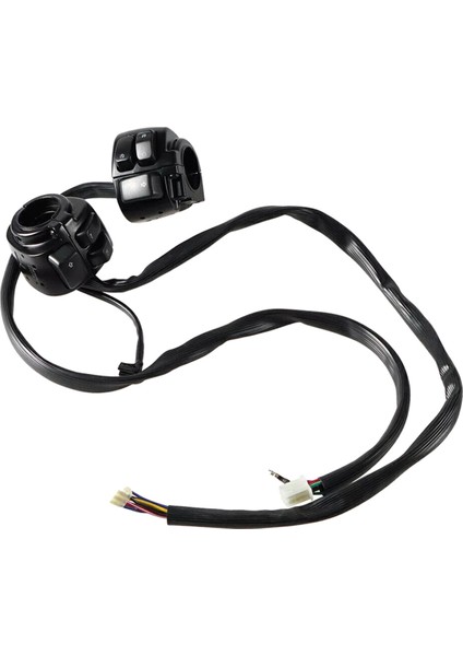 1 Inç Gidona Kontrol Anahtarı + Harley Dyna Fxdf Fxdwg Softail Için Kablo Demeti (Yurt Dışından)