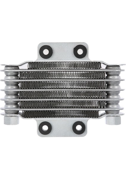 Motosiklet Motor Yağı Soğutucu Soğutma Radyatörü 85 ml Evrensel Gümüş Alüminyum 100CC-250CC Motosiklet Dirt Bike Atv (Yurt Dışından)