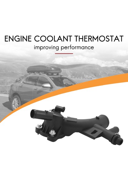 25193922 902-846 Motor Soğutma Suyu Termostatı ve Muhafaza Grubu Radyatör Soğutma Suyu Termostatı Konut Ekipmanları Chevrolet Cruze/sonic Için Fit (Yurt Dışından)