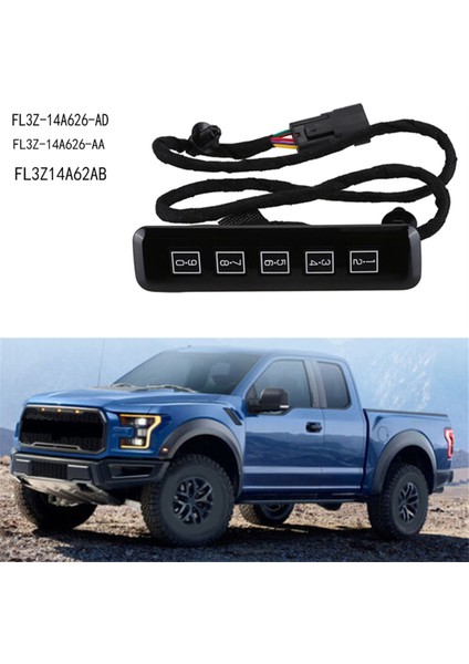 Ford F150 F250 F350 Için Yeni Anahtarsız Kilit Pedi FL3Z-14A626-AD FL3Z-14A626-AA FL3Z14A62AB Şifre Kilit Anahtarı (Yurt Dışından)