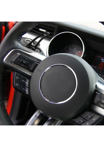 Araba Kürek - Vites Uzantısı, Direksiyon Simidi - Vites Kürek Vites Uzantısı Dekoratif Ford Mustang 2015-2019 Için (Yurt Dışından)