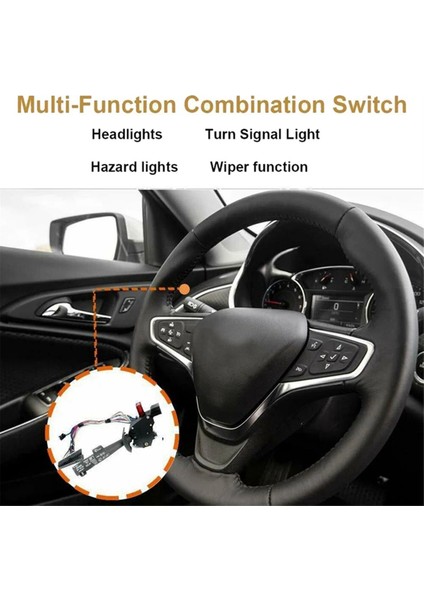 Dönüş Sinyali Anahtarı Ön Cam Silecek Kolu Dönüş Sinyali Kolu Anahtarı Chevy Tahoe Suburban Blazer Gmc 26047330 26036312 (Yurt Dışından)