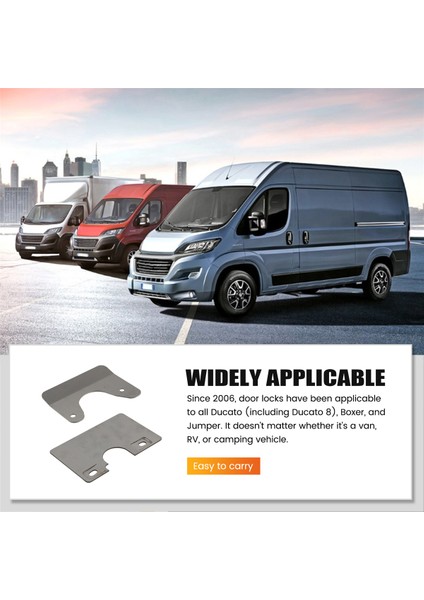 Araba Kapısı Hırsızlık Koruması Sürücü Kapısı ve Arka Kapı Kilidi Prick Stop 7192001 Fiat Ducato Citroen Jumper Boxer Sigorta (Yurt Dışından)