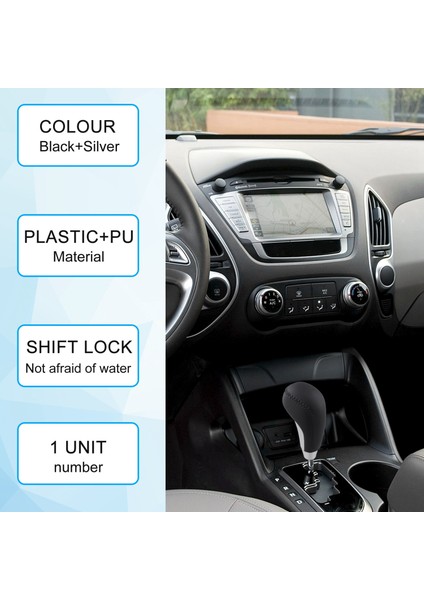Otomatik Şanzıman Vites Topuzu Vites Topuzu Kolu Hyundai Tucson IX35 2010-2014 Kia Sorento 46720-2S200B1 (Yurt Dışından)