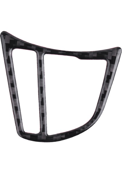 Karbon Fiber Direksiyon Simidi Düğmesi Sticker Kapağı Trim Çerçeve Dekorasyonu -Bmw 3 4 Serisi Gt F30 F32 F34 2013-2017 (Yurt Dışından)