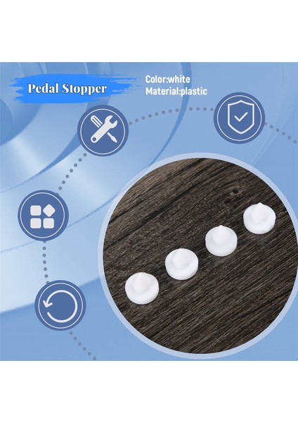 Fren Debriyaj Pedalı Stoper Pedi (4'lü Set) 46505-SA5-000 Honda Civic Fit Cr-V Için (Yurt Dışından)