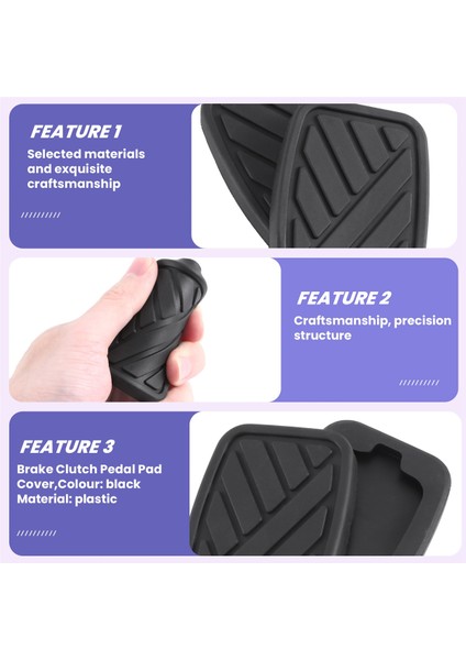 Adet Fren Debriyaj Pedal Balatası Kılıfları 49751-58J00 Suzuki Swift Vitara Samurai Esteem Sx4 Aerio X90 Sidekick Için (Yurt Dışından) fırsatları