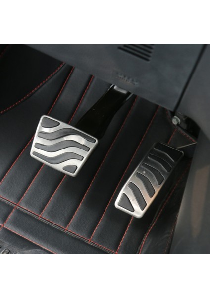 Yakıt Gaz Ayak Fren Pedalı Kapak Kiti Alüminyum Alaşımlı Jeep Cherokee 2014 2015 2016 Araba Aksesuarları (Yurt Dışından) fırsatları