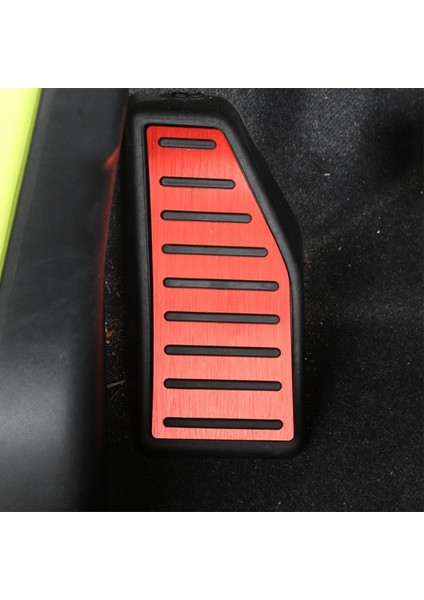 Suzuki Jimny JB64 JB74 2010-2020 Için Araba Pedalı Sol Ayak Dayama Pedalı Dekorasyon Aksesuarları Alüminyum Alaşım, Kırmızı (Yurt Dışından)