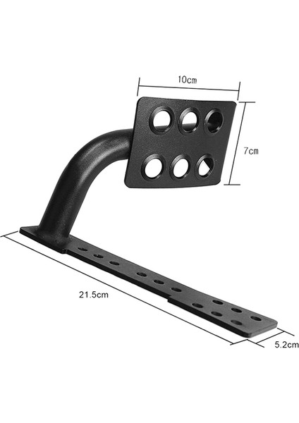 Çelik Ölü Pedal Sol Yan Ayak Dayanağı Jeep Wrangler Jk Sınırsız 2007-2018 Rubicon Sahara x Off Road Spor Aksesuarları (Yurt Dışından)